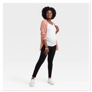 Ingrid & Isabel High-Rise Over Belly Skinny Maternity Pants NWT